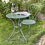 CENTURY Gartentisch Eisen Grün 58cm 0