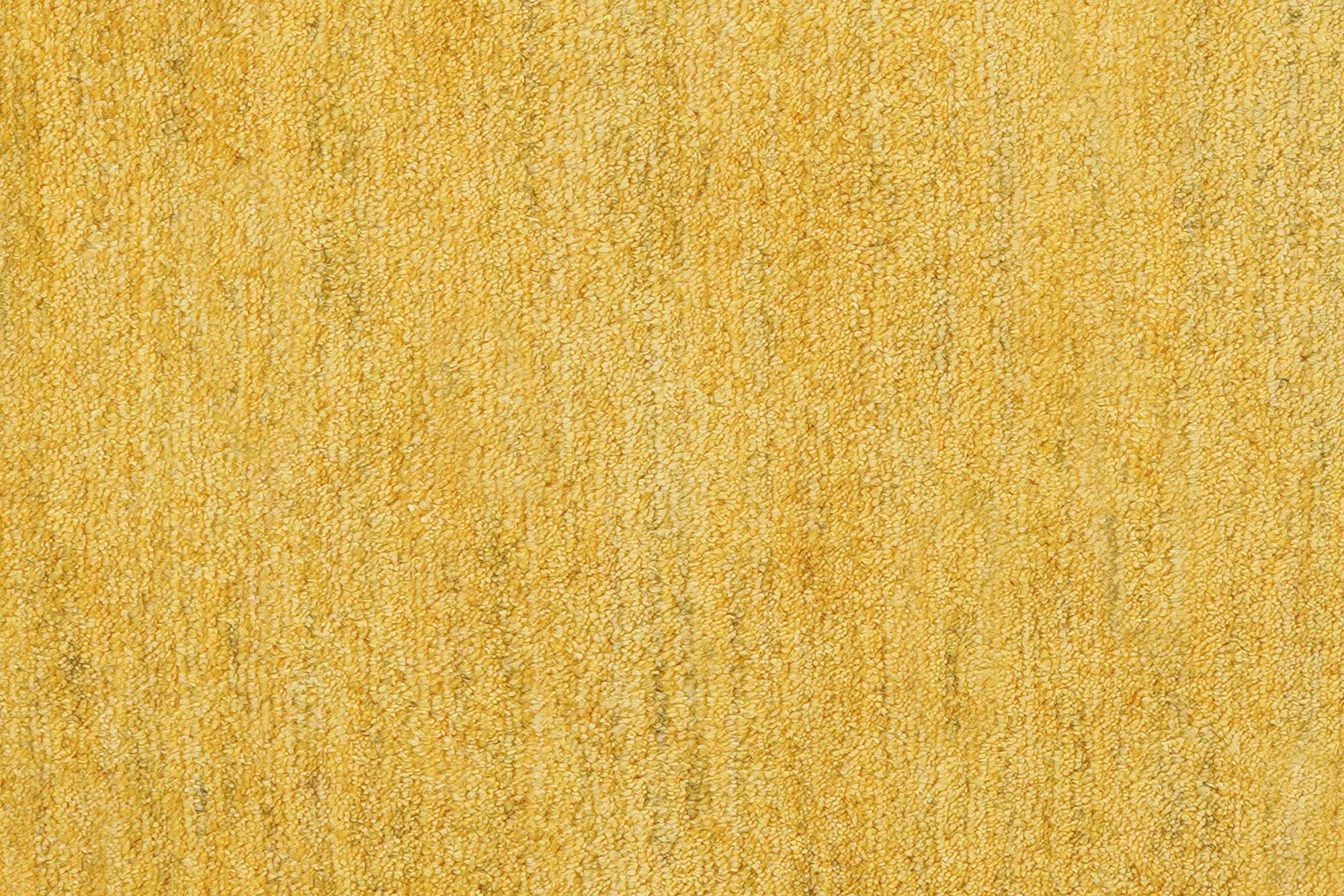 Tappeto Rizbaf Gabbeh Lana Giallo 4