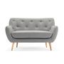 Herman Sofa 2-Sitzer Elliot Light Grey 0