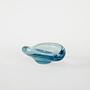 Glass bowl Blue 1960s 3