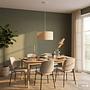Pendant light YARO iron textile beige 50 cm 2