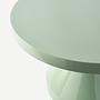 Zig Zag Coffee Table Olive Green 1