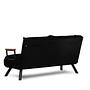 Sando divano letto 2 posti nero 4