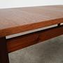 Couchtisch aus Eiche Optik 1970er Jahre  7