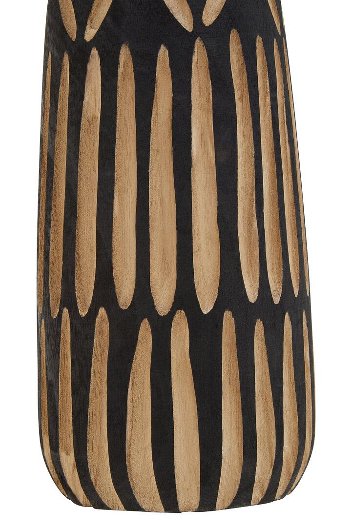 Arlo Kleine gravierte Holzvase
 4