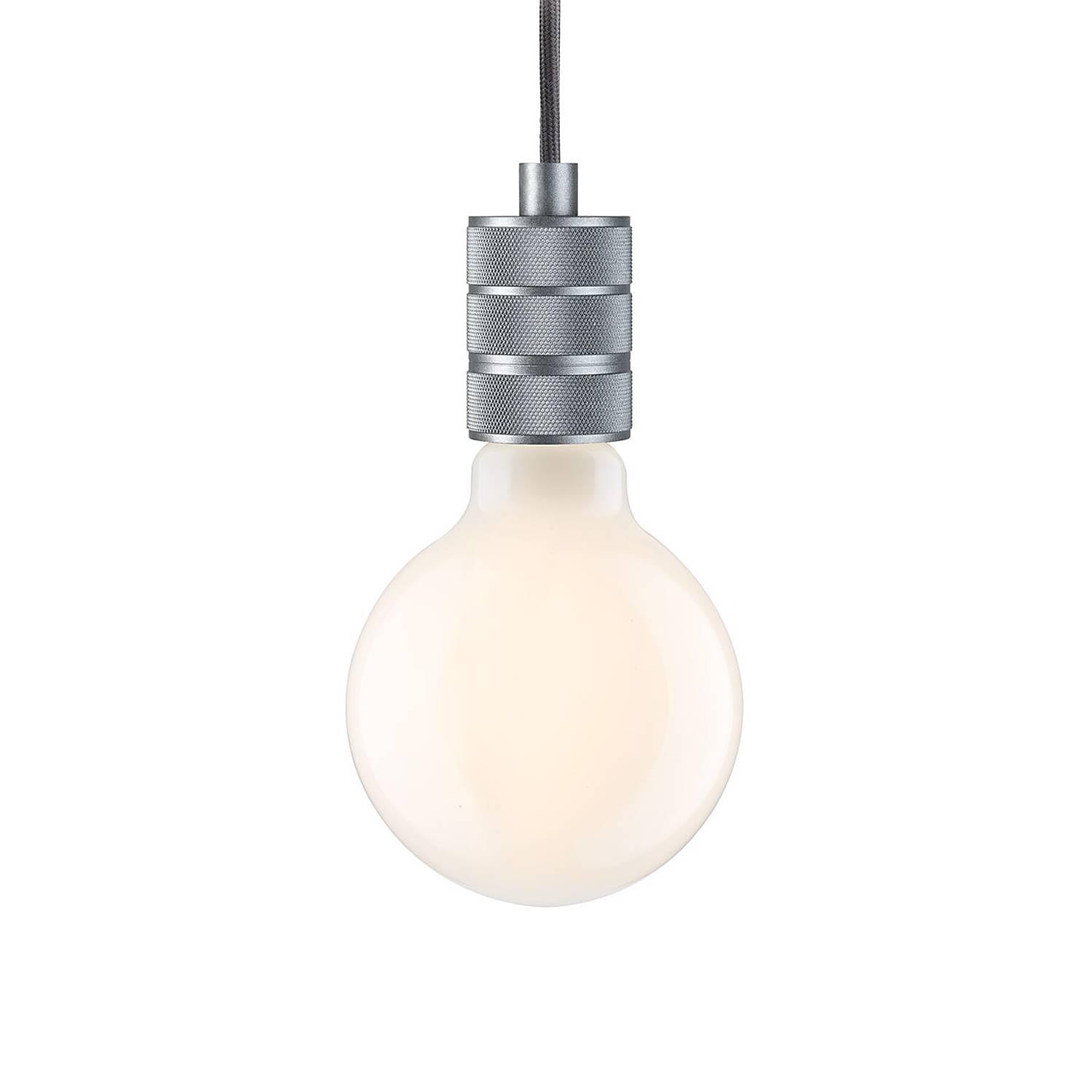Neordic Tilla Pendelleuchte Aluminium Microfaser Grau 0