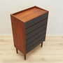 Vintage chest of drawers Teak wood Brown 1970s 5