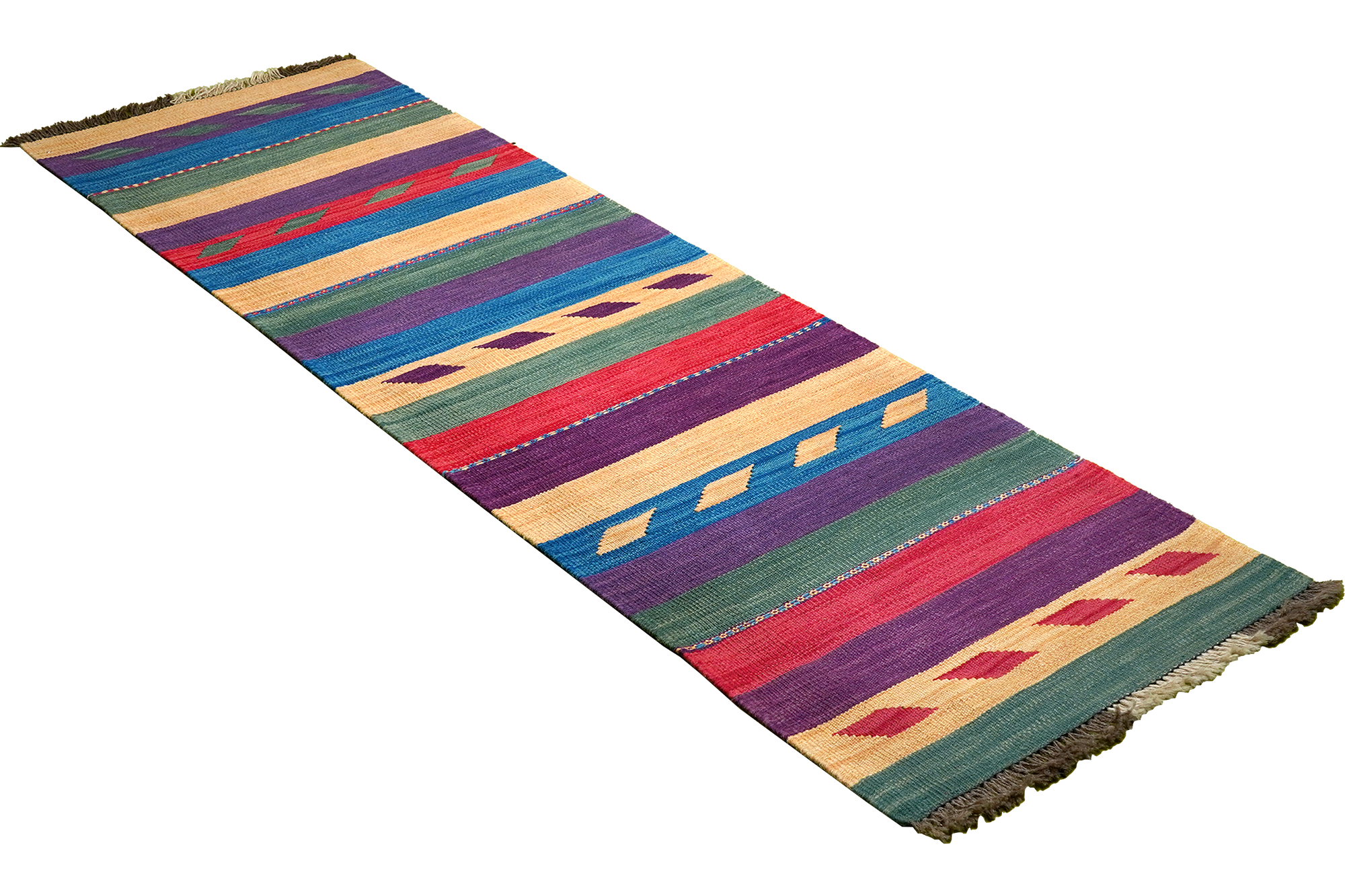 Kilim Gashgai Teppich Mehrfarbig 2
