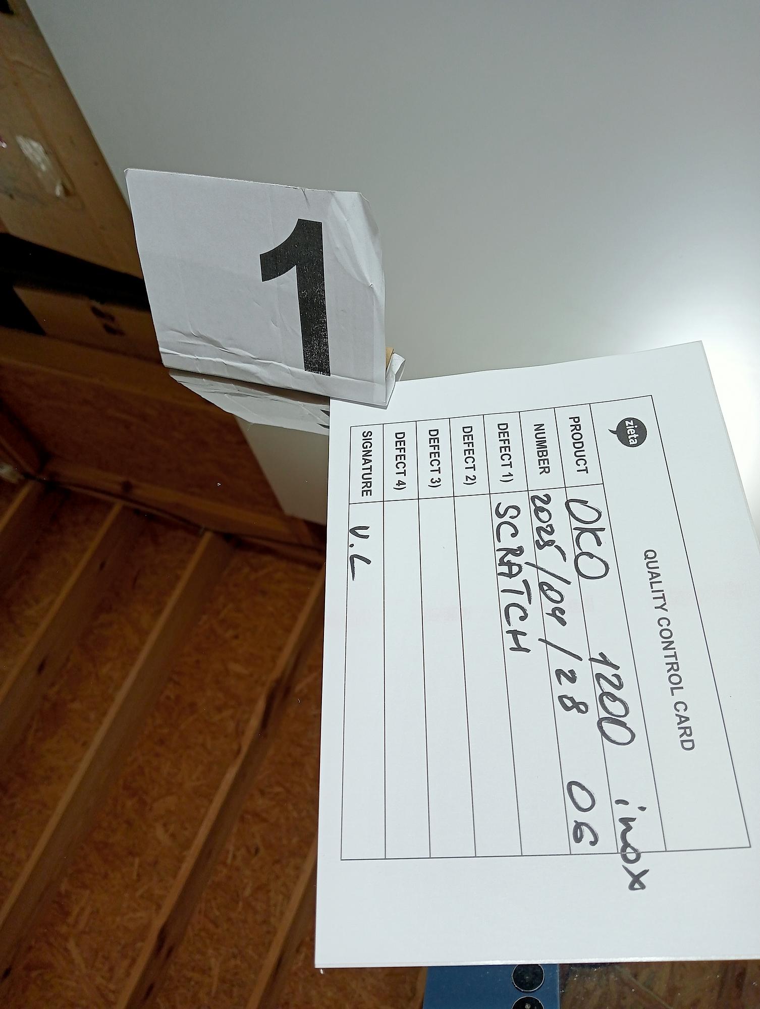 OKO Spiegel 1200 Edelstahl Inox Poliert Silber 3