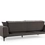 Astana 3-Sitzer Sofa Schwarzgrau 4