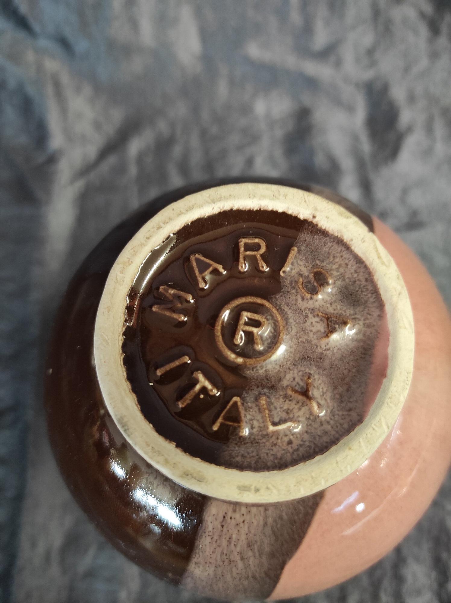 Vintage Vase Ceramic Multicolored 3