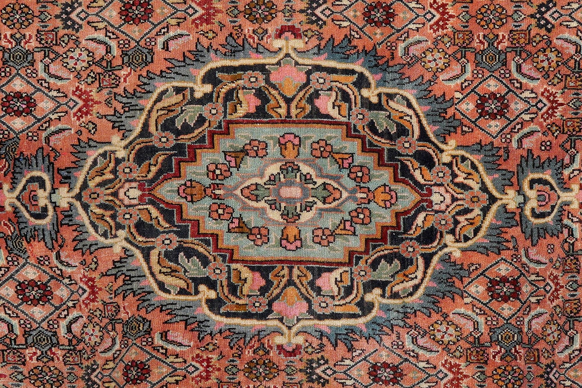 Heritage Teppich Wolle Braun 4