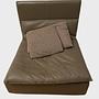 Shiraz Modul Sessel Leder Taupe 4
