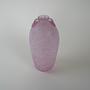 Glass vase Murano glass Purple 1970s 4