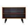 Vintage Bookshelf Teak Brown 1970s 0