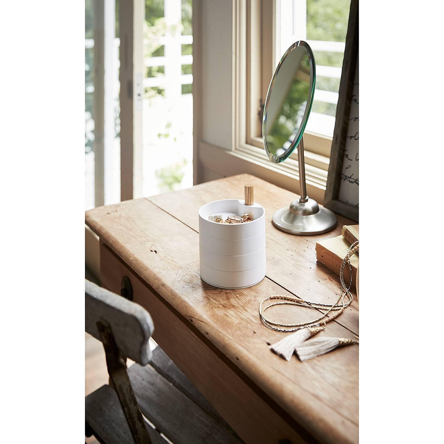 Tosca Jewelry Box ABS White 2