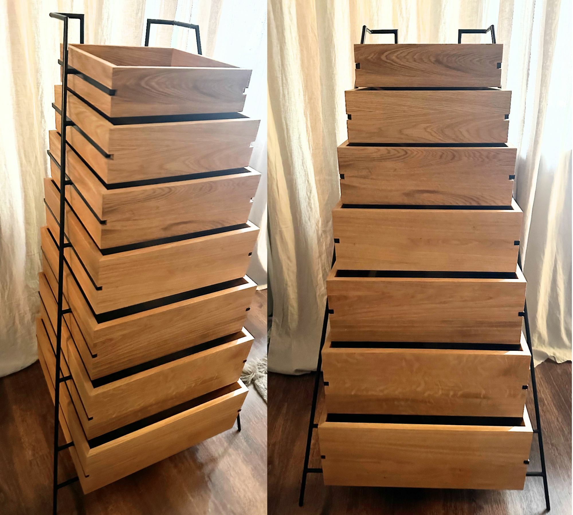 Sutoa Schubladenregal Frama Holz Natur 1