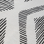 Rhombus In-/Outdoor-Teppich Schwarz 1