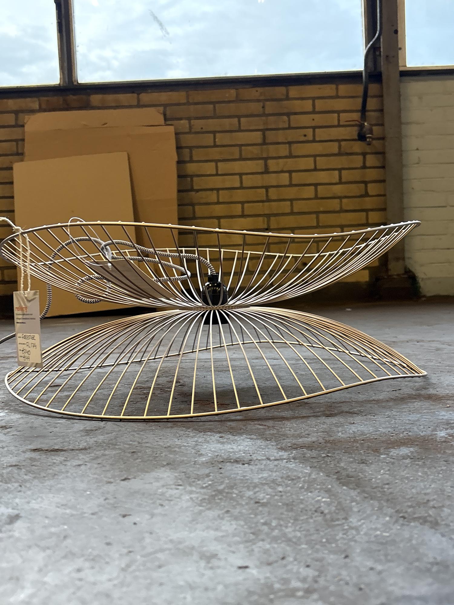 Libellule Hängelampe Metal Gold Ø 56cm 1