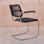 S 64 N Thonet Stuhl Metall Holz Schwarz 4