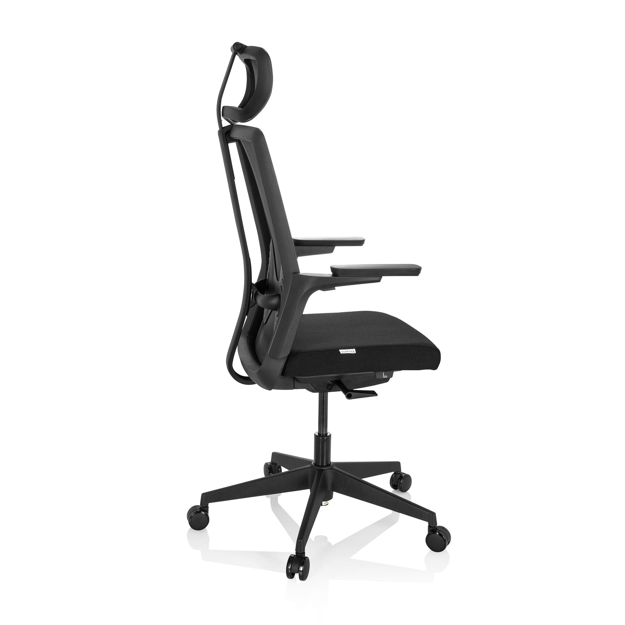 ARCEO B Bürostuhl Netzstoff Schwarz 6