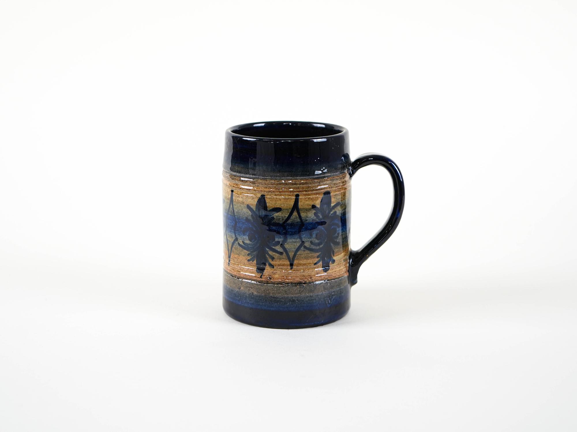 Beer mug ceramic 1970s 2