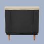 Schlafsessel Webstoff Beige 6