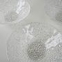 Glass bowls set Transparent 1970s 6
