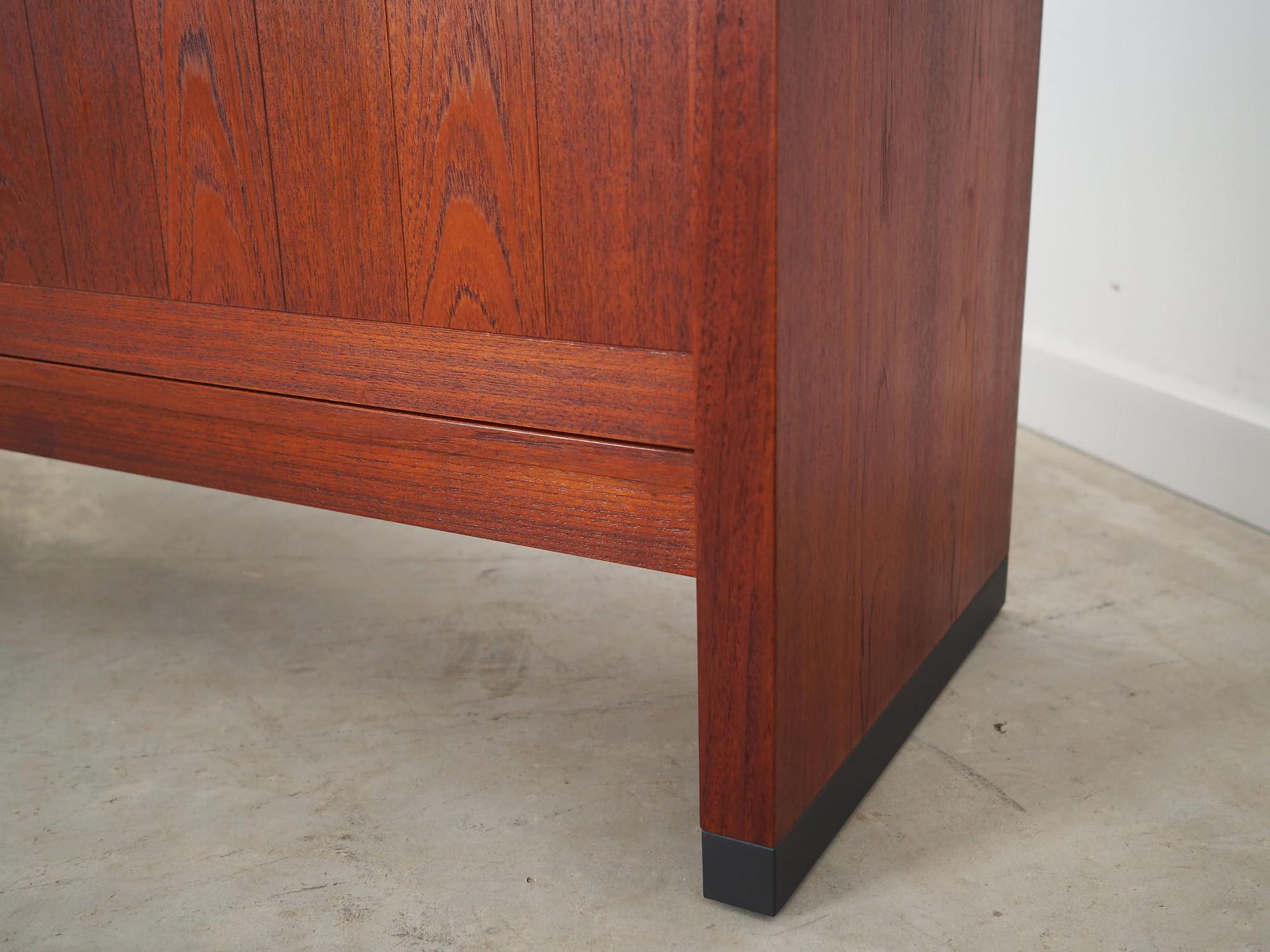 Vintage Sideboard Teakholz Braun 1960er Jahre 12