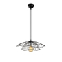 Modern pendant lamp with black metal struts 5