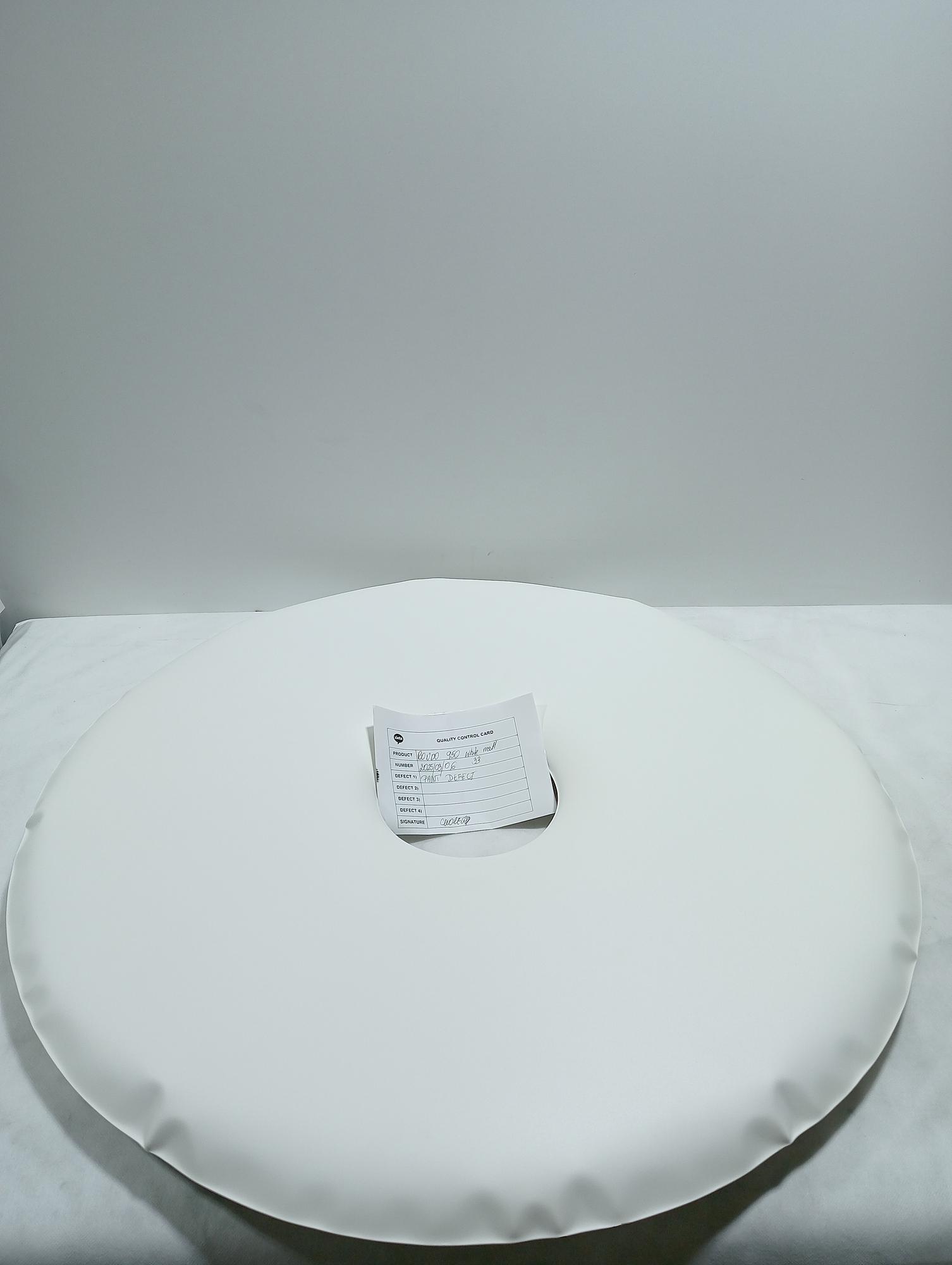 Rondo Spiegel 950  Edelstahl Candy Weiß Matt 0