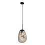 1-Light Pendant Light Lava Powder-Coated Steel Glass 3