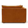 Daphne 1-Sitzer Eckmodul Links Velour Matt Amber 3