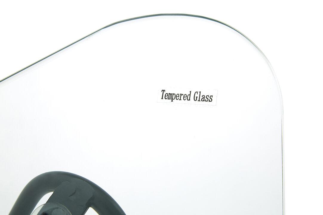 Papillon Schmetterlingstisch Eisen Glas Schwarz 5