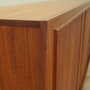 Vintage Sideboard Teak Wood Brown 1960s 8