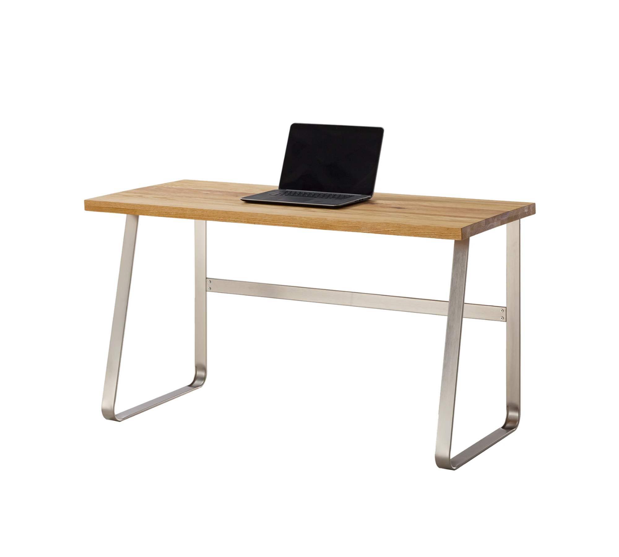 Schreibtisch Asteiche geölt Braun 5