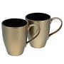 2x Coffee cups Gold 1