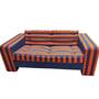 Jaffa Upcycling Sofa 3-Sitzer Stoff Multicolor  0