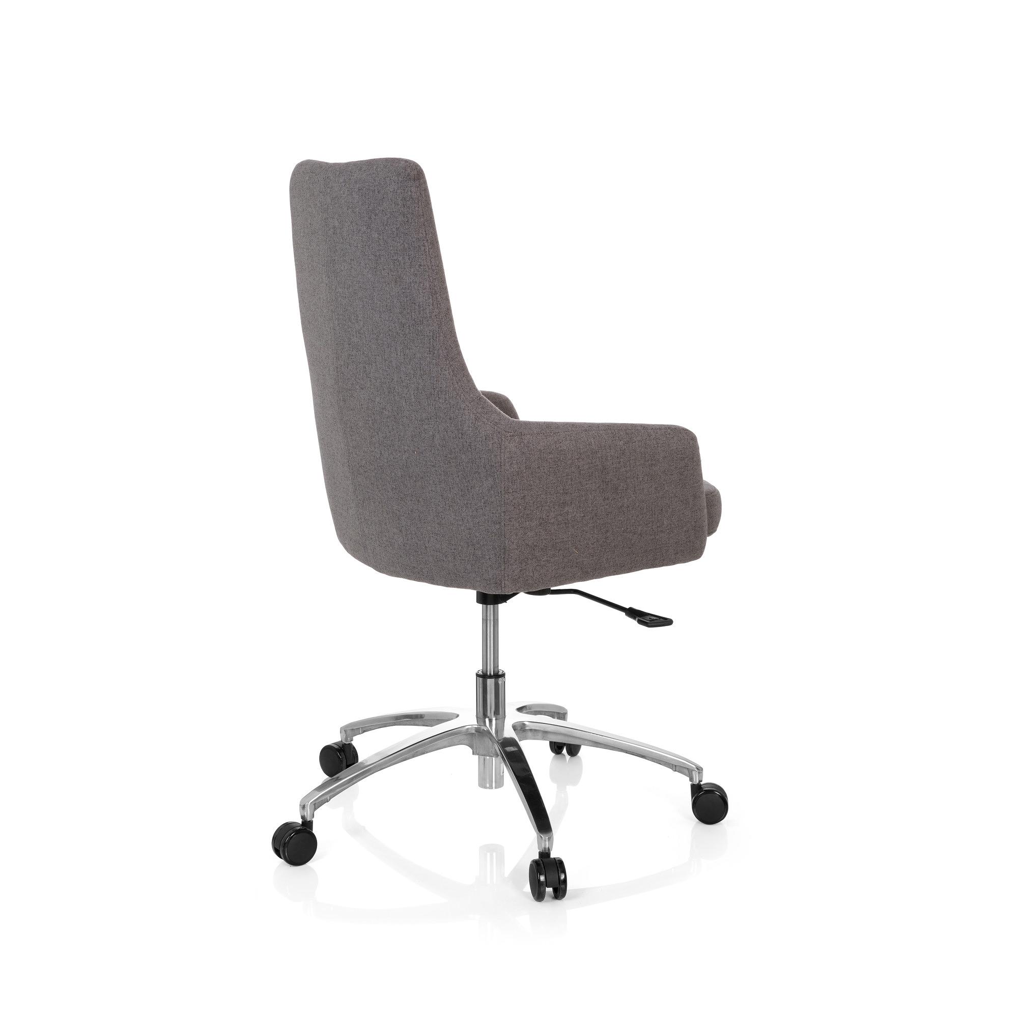 SHAKE 100 Office chair with castors Swivel Fabric Dark Grey 8
