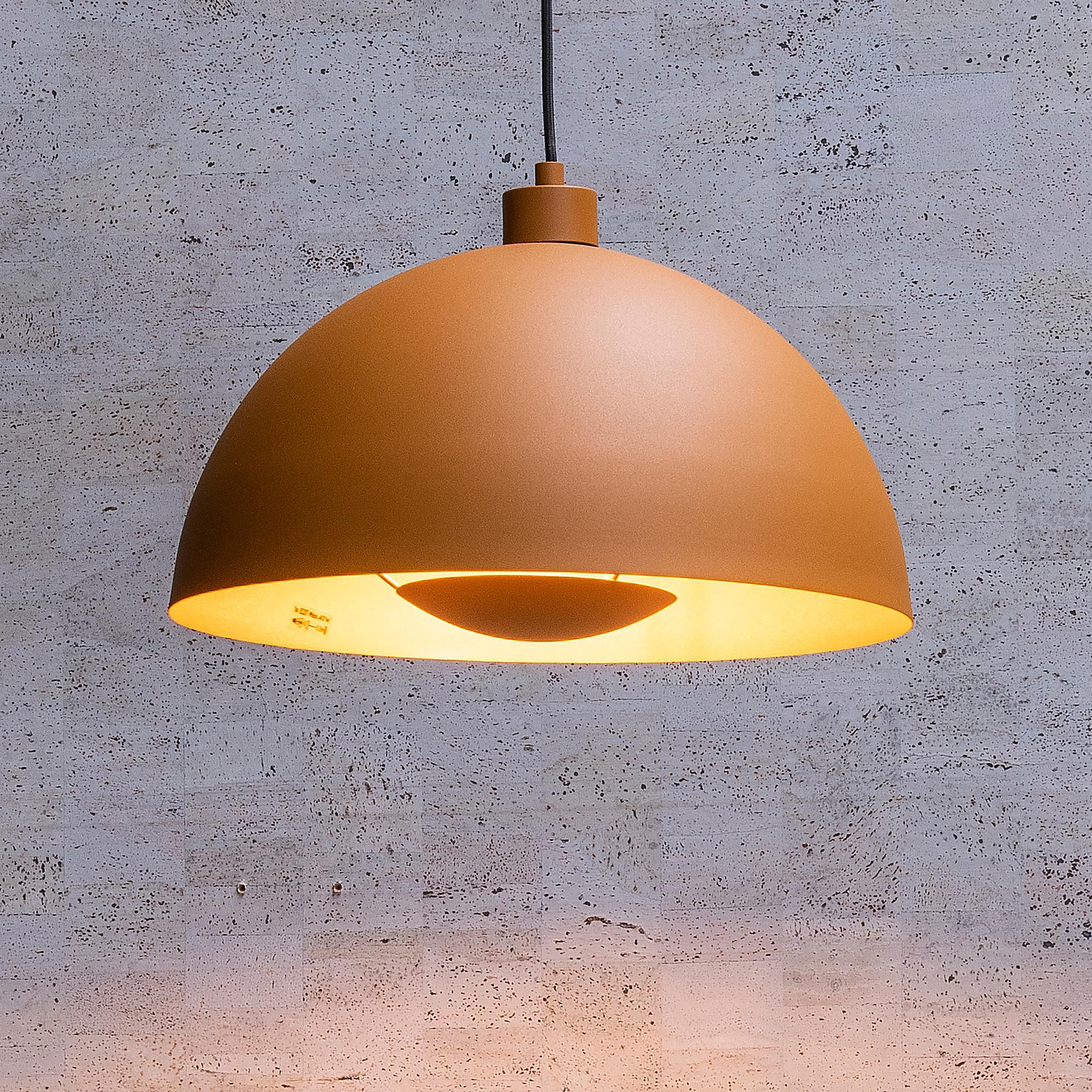 Siemon Pendelleuchte Stahl Gelb Ø40cm 1