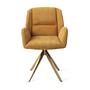 Myoko Dining Chair Golden Yellow 0