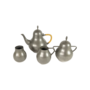 Vintage Set Geschirr Zinn Silber 1930er Jahre 0