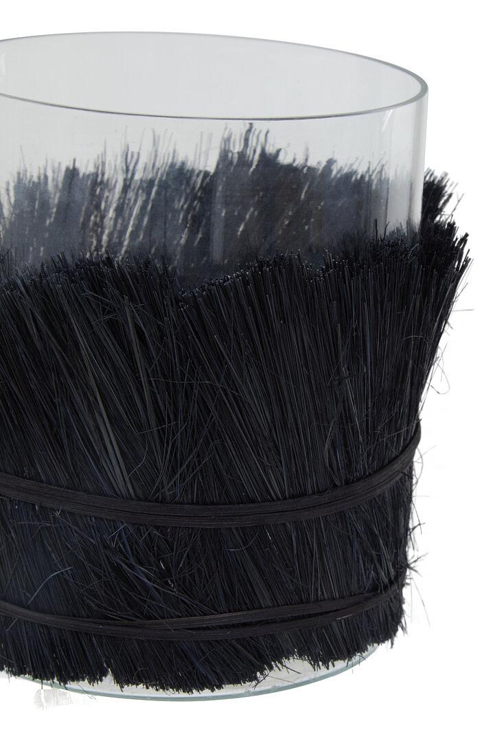 Kuta Kerzenhalter / Vase Groß Schwarz 5