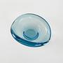 Glasschale Blau 1960er 5