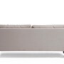 Sofa 3-Sitzer Textil Beige 6