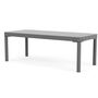 Hadley Outdoor Couchtisch Anthracite Grey Steel 30 x 70 cm 0