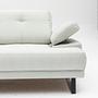Mustang Sofa 3-seater White 3