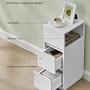 Dagiri Set of 2 Nightstands White 3