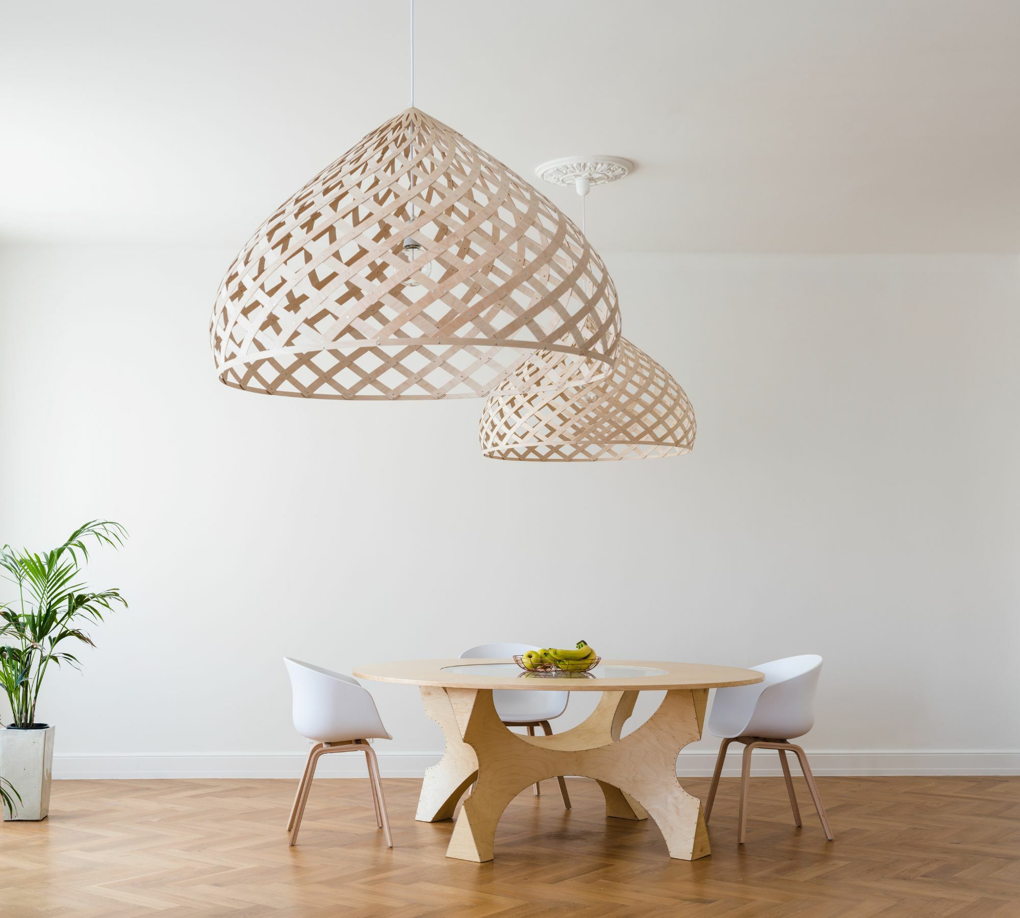 ZOME XL Pendant Lamp Wood Natural 4