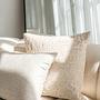 Cotton Cushion Cover Lynn Cream 1